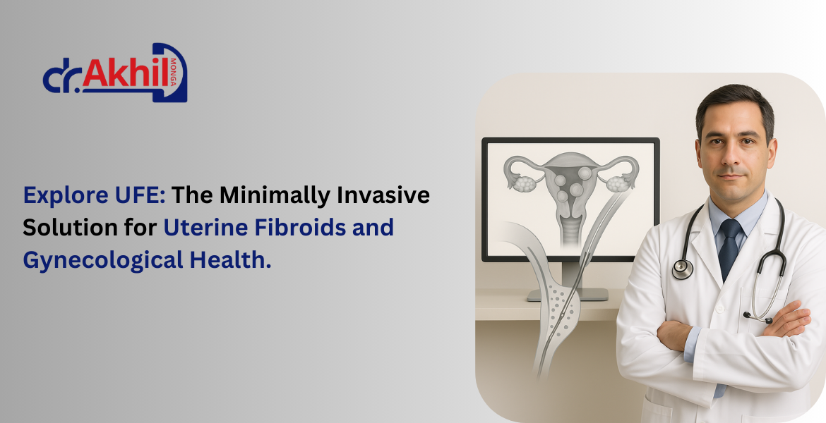Minimally invasive Uterine Fibroid Embolization treatment for fibroids and gynecological conditions.